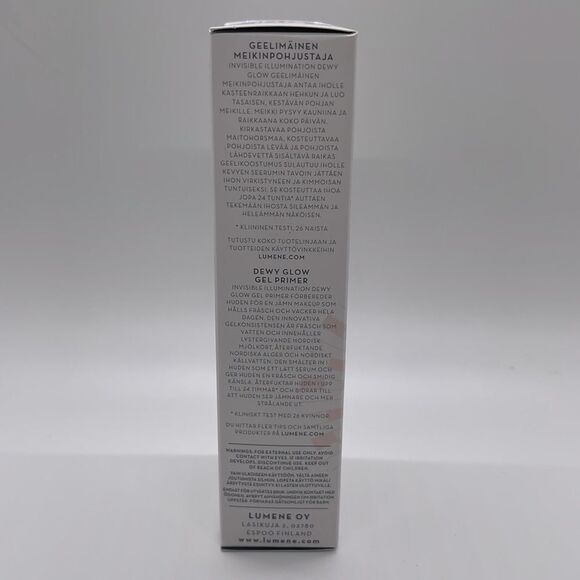 NWT Lumene Invisible Illumination Dewy Glow Gel Primer - Picture 5 of 7